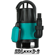 (SDL400D-2) Bomba sumergible de jardín de plástico con interruptor de flotador para agua sucia